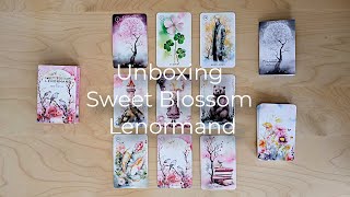 Unboxing Sweet Blossom Lenormand [upl. by Bevan]