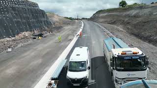 A465 dual carriageway between Hirwaun and Dowlais [upl. by Emmie3]