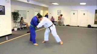 Tomoe Nage by Gracie Tampas Judo Instructor David Cainas [upl. by Anertal]