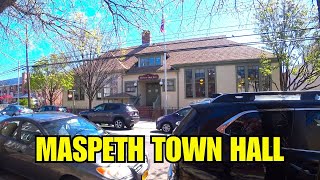 The History of Maspeth Town Hall in Queens NY [upl. by Akessej413]