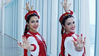 Traditional TajikPamiri Dance  Gul Ba Ruit  Amyna amp Nilofar  4K [upl. by Inigo]