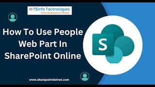 How to use People Web part in SharePoint Online  Add profiles to People web part Modern SharePoint [upl. by Idonah]