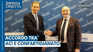 Rinnovata la collaborazione tra ACI e Confartigianato Vicenza [upl. by Annamaria]