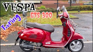 Vespa GTS 300 Touring review My favourite scooter [upl. by Zendah469]