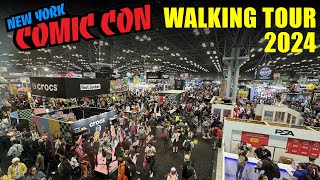 New York comic con 2024 Show Floor Walkthrough  Full Tour  4k [upl. by Kubetz]