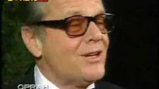 Jack Nicholson red carpet interview 78th Oscar Ceremony [upl. by Ahdar]