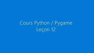 Création dun shootthemup en python pygame 1213 [upl. by Branen]