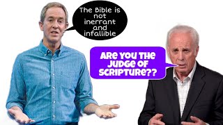 Andy Stanley on Biblical inerrancy  John MacArthurs response [upl. by Eenad]