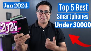 Top 5 Best 5G Phones Under 30000 in Jan 2024 I Best Smartphone Under 30000 [upl. by Cordi476]