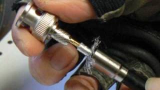 How to install a BNC Crimp On Connector [upl. by Floris217]