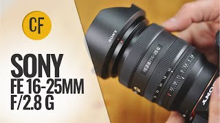 Sony FE 1625mm f28 G lens review [upl. by Harutak]