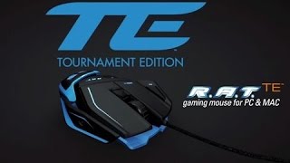 Mad Catz RATTE Tournament Edition Gaming Mouse for PC and Mac [upl. by Holden]