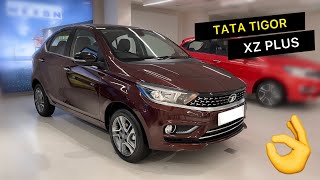 2023 Updated Tata Tigor XZ Plus Review 🔥 Tata Tigor Top Model 🔥 Vahan Official [upl. by Persis]