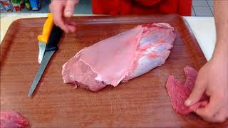 Recette Boucherie Charcuterie  Démontage et épluchage dun Paleron de Bœuf [upl. by Anaeg]