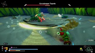 Another Crabs Treasure Shellden Ring 1st Playthrough 9 Grovekeeper Topoda Mantis Shrimp [upl. by Adna]