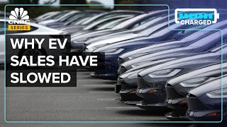 Why EVs Are Piling Up At Dealerships In The US [upl. by Schurman]