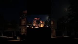 Elevation Design Night View Render youtubeshorts sketchup designer new [upl. by Sakiv158]