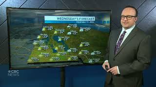 Riley Laychuks Manitoba forecast for Wednesday Dec 11 2024 [upl. by Odlavu]