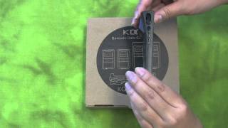 KDC400 Bluetooth Barcode Scanner Smartsled Tutorial Video [upl. by Llertnek]