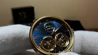 Binger Biaxial Tourbillon Watch finest luxury CN brand [upl. by Cherilynn]