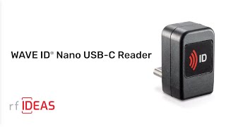 rf IDEAS Tech Tip Configuring WAVE ID® Nano USB C for MultiFactor Authentication [upl. by Aietal]