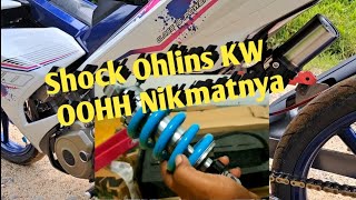 Shock Belakang ganti OHLINS WK WK MX KING recomen [upl. by Samuela]