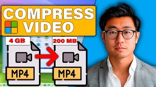 How To Compress Video Without Losing Quality 2024 StepByStep [upl. by Odnomra471]