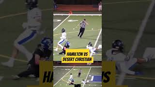 CIF SS FOOTBALL 2024 HAMILTON VS DESERT CHRISTIAN ACADEMY [upl. by Bentley]