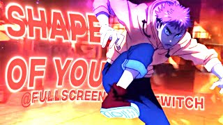 اليرت تويتش شاشة كاملة مجاني  Alert twitch Shape OF YOU Full Screen [upl. by Agnes353]