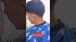 New style hair cutting 💈✂️ hairstyle shortvideo youtubefeed barber shoets short barber hair [upl. by Ahsenod]