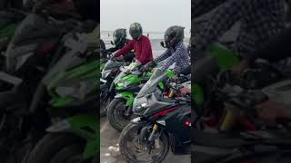 Kawasaki Ninja 650 cc Ninja z900 ns200 Ninja 400 310 Apache powerful machine one side ❤️😜😜🤪☝️💪 [upl. by Cates]