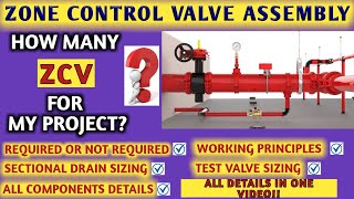 Zone Control Valve Assembly l Firefighting Sprinkler system l ZCV for Sprinkler SystemFirefighting [upl. by Cantone]