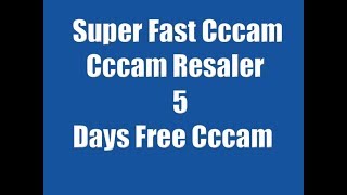 5 Days Free Cccam by Cccampkcom cccam Mgcam Resaler panel [upl. by Recor]