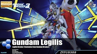 PS4 Gundam Breaker 3  Gundam Legilis Customized Build [upl. by Ness]