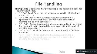 File Handling Tutorial [upl. by Naggem16]