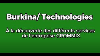 19e édition de la Semaine du numérique  CROMMIX présente avec sa solution de paiement mobile CPT [upl. by Dis]