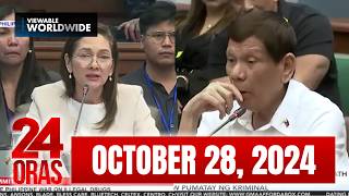 24 Oras Express October 28 2024 HD [upl. by Fullerton735]