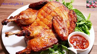 VỊT NƯỚNG Tiệc Giáng sinh năm nay cùng làm VỊT NƯỚNG thay cho Vịt Quay grilled duck by Vanh Khuyen [upl. by Ailes]