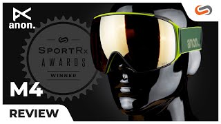 Anon M4 Goggle Longterm REVIEW  SportRx [upl. by Scurlock]