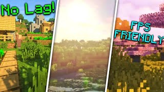 5 FPS Friendly No Lag Shaders For Minecraft PE 117 [upl. by Llennor468]