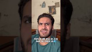 Papa ko meri Bandi Mil gai🤯🥶 funny [upl. by Apilef]