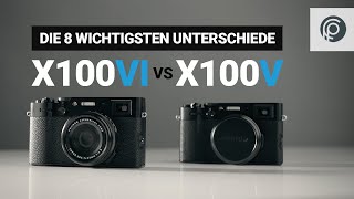 Lohnt sich die X100VI Vergleich mit X100V  Review amp Test Deutsch 📷 🔍 [upl. by Ellehcer462]