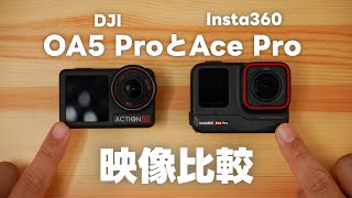 【比較】DJI Osmo Action 5 ProとAce Proでサイクリング撮影！日中の映像を比較するって話 vol550 [upl. by Asseret]