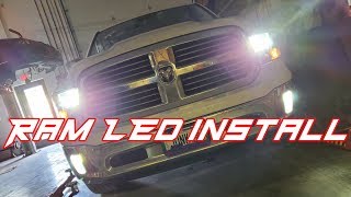 How to Install LED Headlights in 20082019 Ram Trucks [upl. by Clifton]