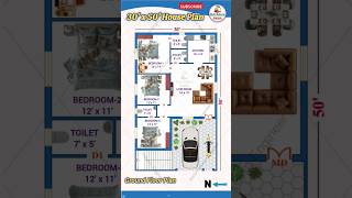 30x50 House Plan 3050 House Plan with car parking 30 by 50 houseplan housedesign viral shorts [upl. by Faludi]