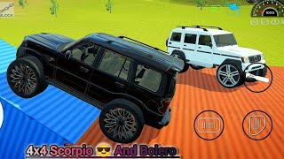 Drive 4x4 Black Scorpio And 4x4 Bolero In Game scorpio bolero 4x4 scorpiolover [upl. by Eecyac]