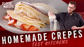 How To Make Crepes  Flavor Maker Series  McCormick [upl. by Ariat]