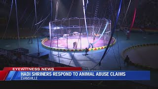 Hadi Shrine Circus animal abuse [upl. by Otrebire]