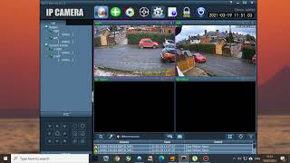 HiP2P camera monitor tutorial Windows 10 CTRONICS cctv [upl. by Shelly]