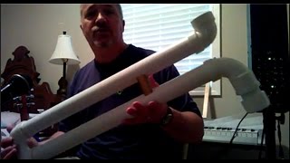 MY DIY DIDGERIDOO Actual music starts at 550 [upl. by Elac]